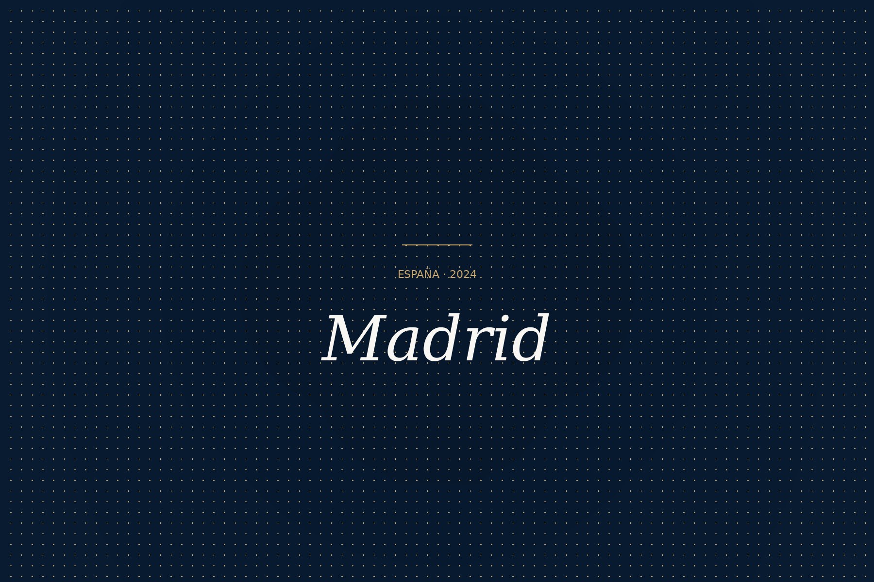 Encuentro en Madrid