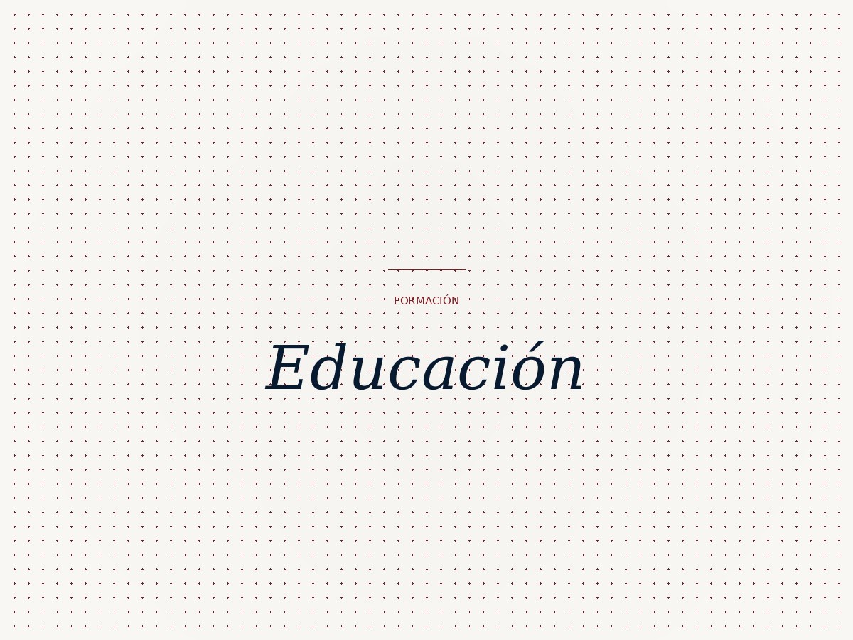 Educación